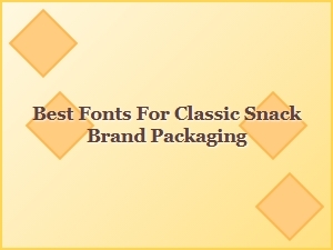 Choosing the Perfect Fonts for Classic Snack Brand Packaging