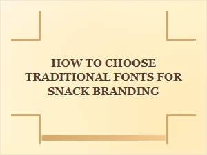 Selecting Classic Fonts for Timeless Snack Branding